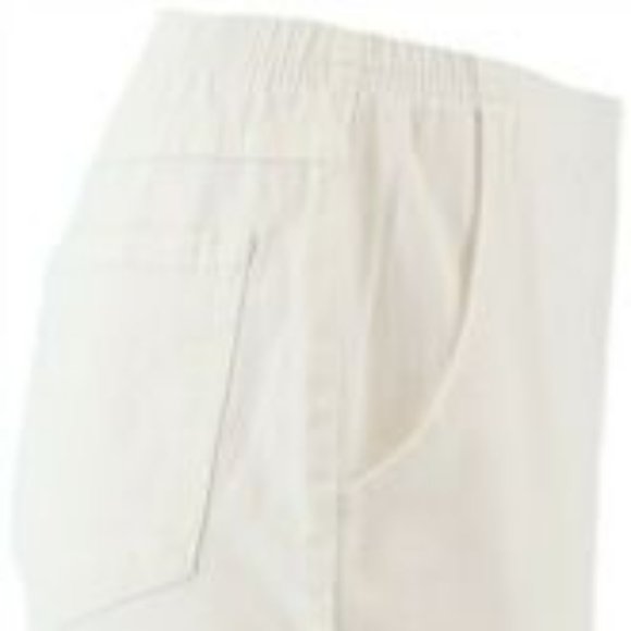 NWT DENIM & CO ACTIVE SPORTY ZIP PULL ON CAPRI XS - Picture 7 of 11